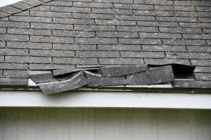 damage roof
