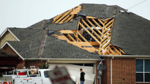damage roofing